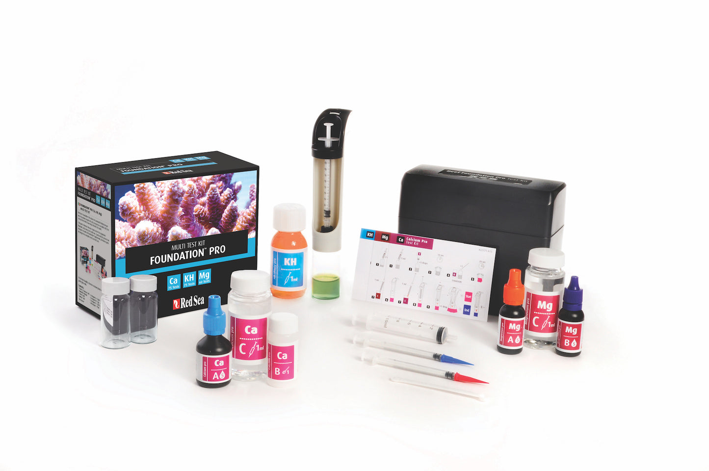 Reef Foundation Pro Multi Test Kit (Ca, Alk, Mg)