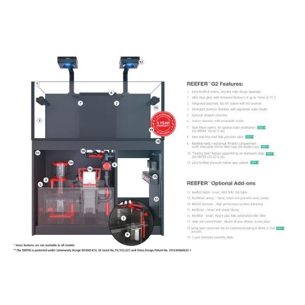 REEFER 350 G2+ (72 Gallon) - Drop Ship