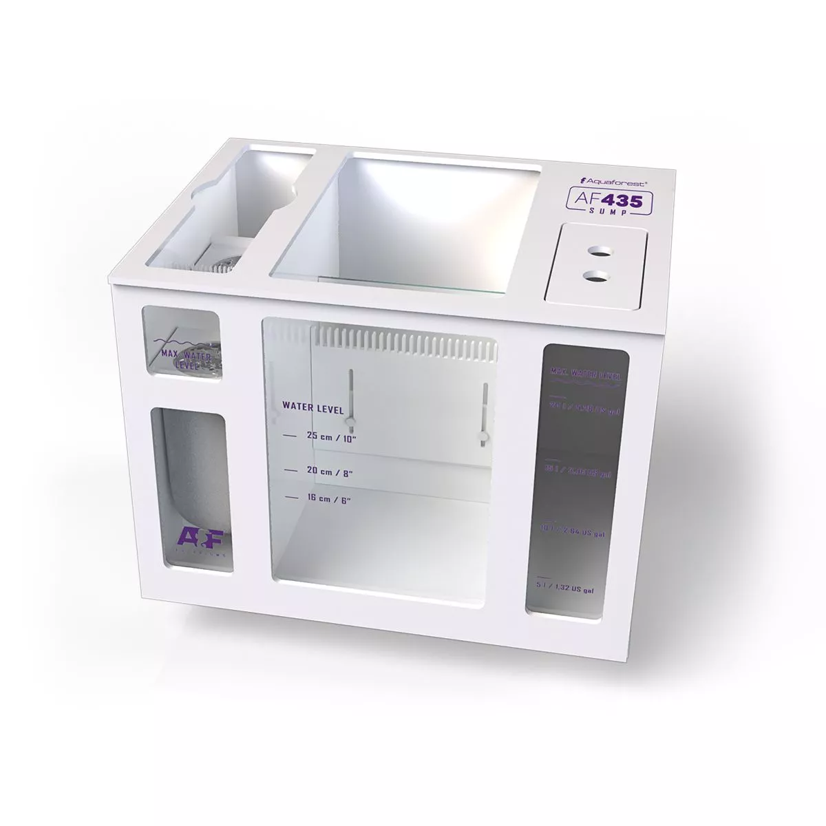 OceanGuard 435 Aquarium (82 Gallon) - Ultra White