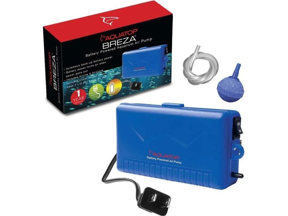 Breza Battery-Operated Aquarium Air Pump