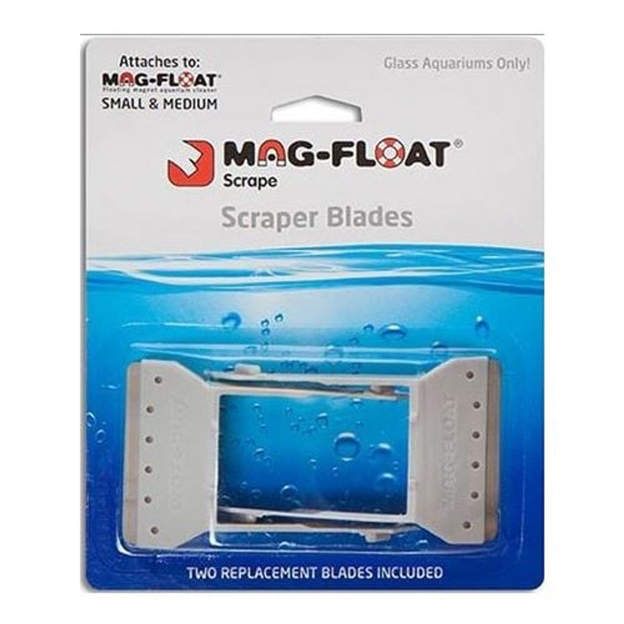 Replacement Scraper Blades For Mag-Float (S & M) - 2 Pack
