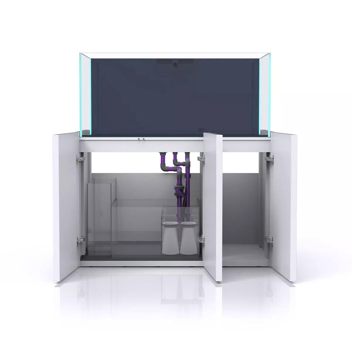 OPUS G2 440 Aquarium w/ Pro-Line Cabinet (White)