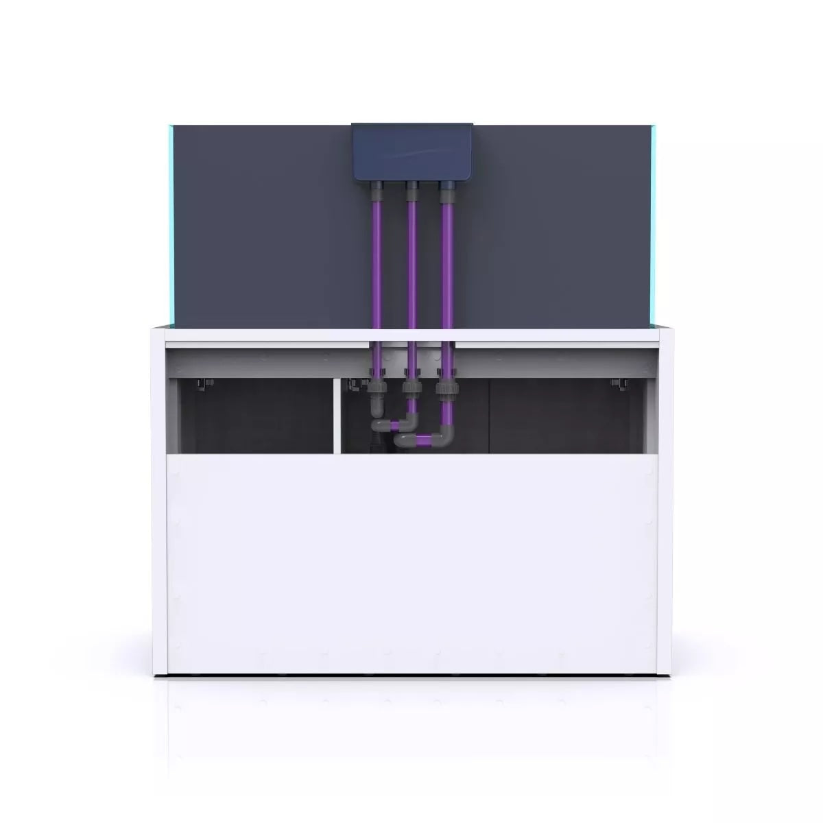 OPUS G2 440 Aquarium w/ Pro-Line Cabinet (White)