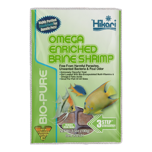 Bio-Pure Omega Enriched Brine Shrimp - 3.5oz