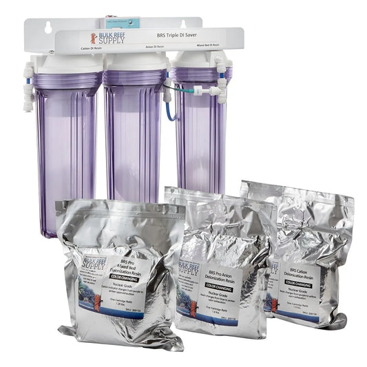 Triple DI Saver Kit with Resin and TDS Meter