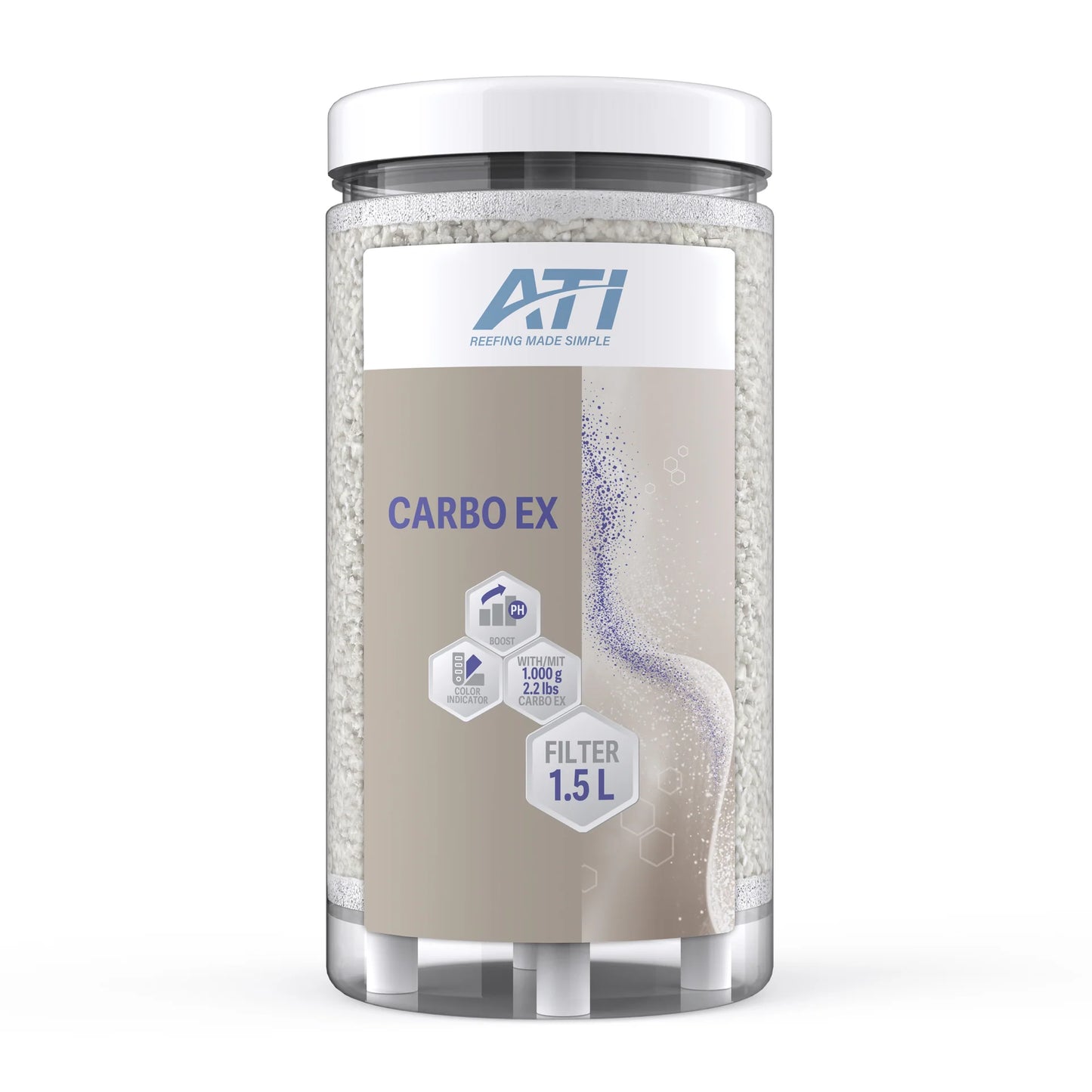 Carbo Ex Filter 1,5 Liter - Incl. 1000 g Granulate