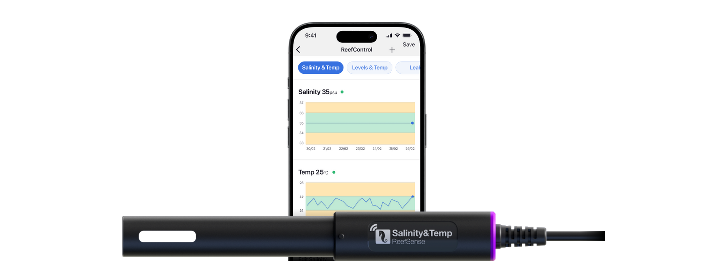 ReefSense Salinity and Temperature Probe