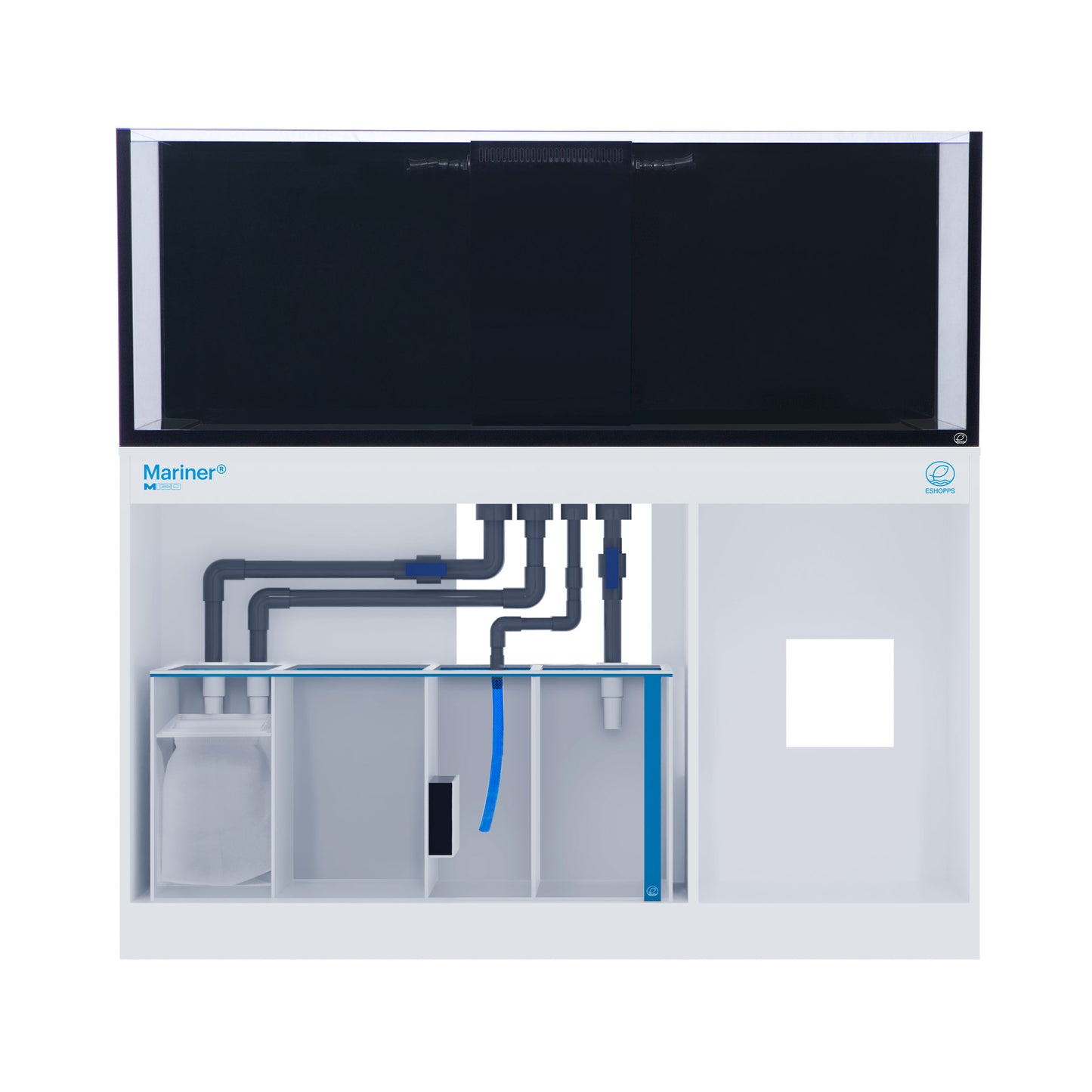 Eshopps Mariner M130 Gallon Rimless Reef Tank