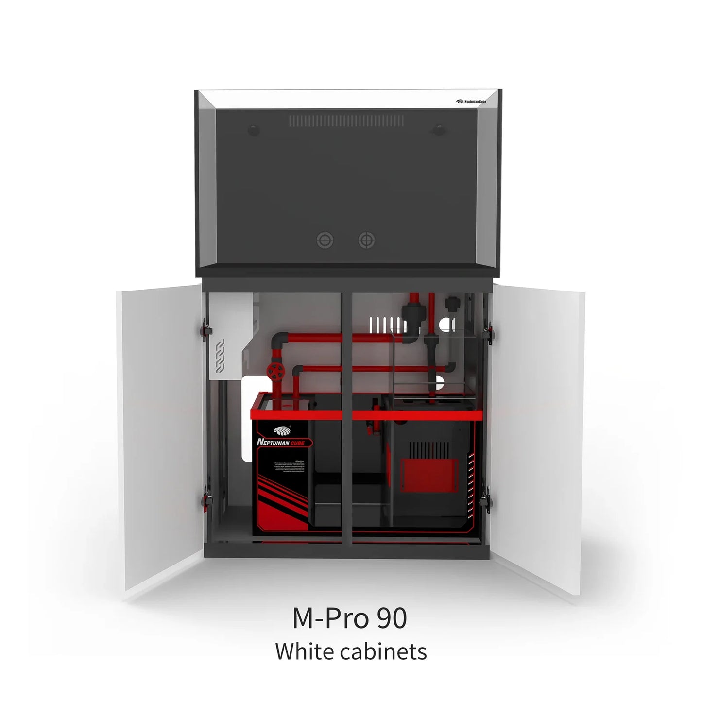 Neptunian Cube Magic Pro 90 - Professional Reef Aquarium System - Drop Ship