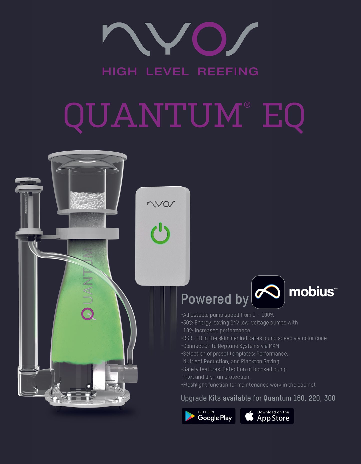 Quantum EQ 220 Protein Skimmer