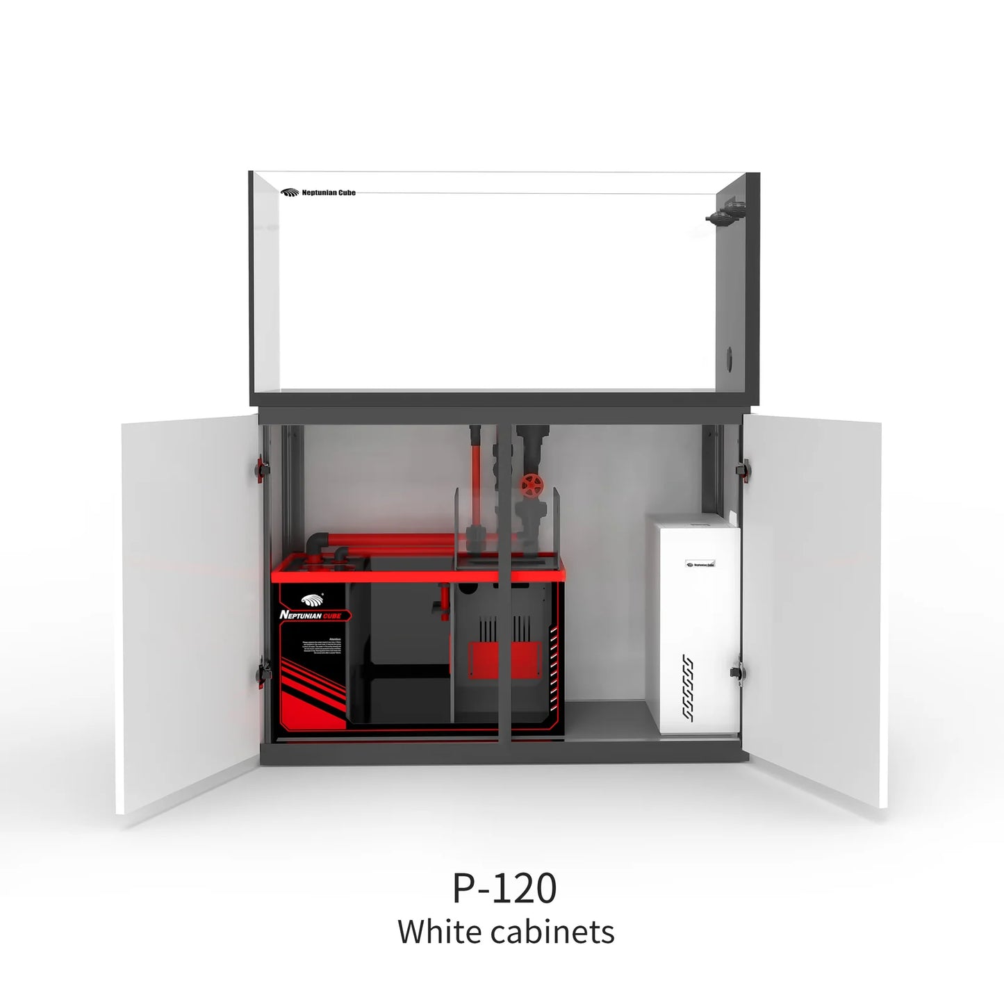 Neptunian Cube Peninsula 120 - Professional Reef Aquarium System - Drop Ship