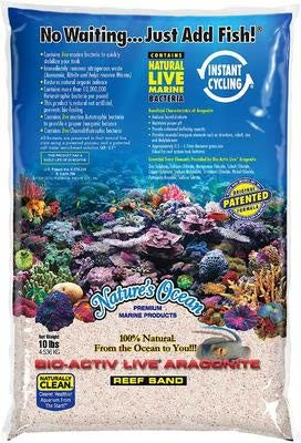 Nature's Ocean Bio-Active Live Reef Sand - Samoa Pink - 20lb