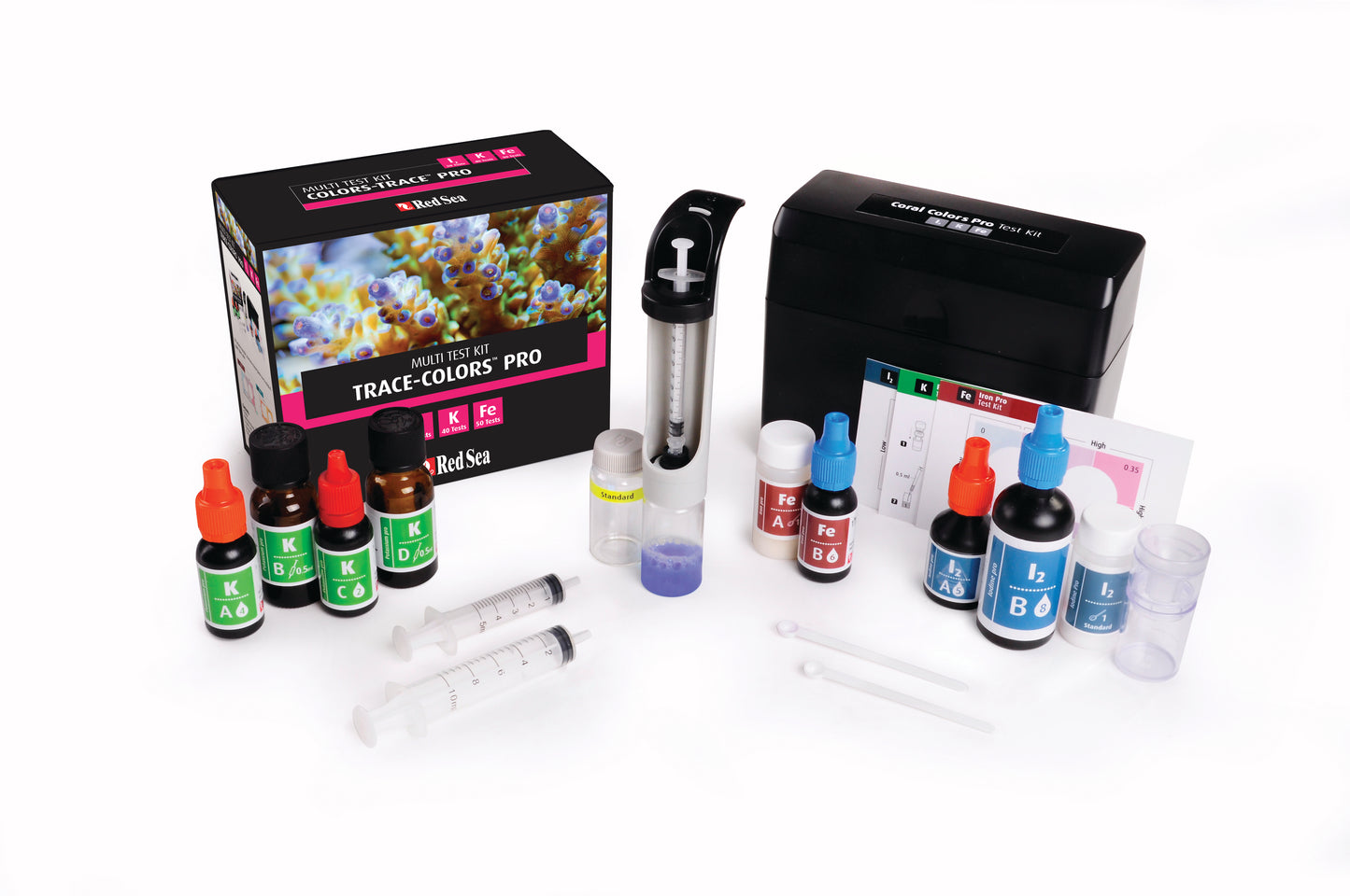 Trace Colors Pro Multi Test Kit (I2,K,Fe)