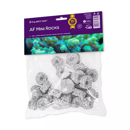 AF Mini Rocks  (White, 24 pcs)
