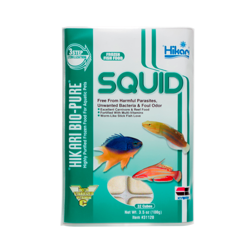 Bio-Pure Squid Cubes - 3.5 oz.