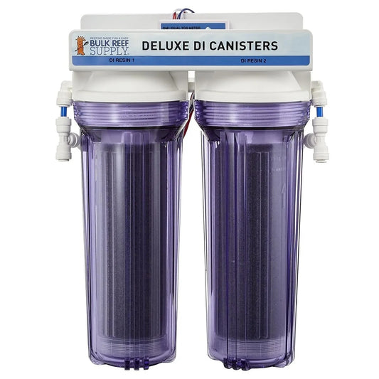 Dual Deionization Canister with DM-1 Dual TDS Meter