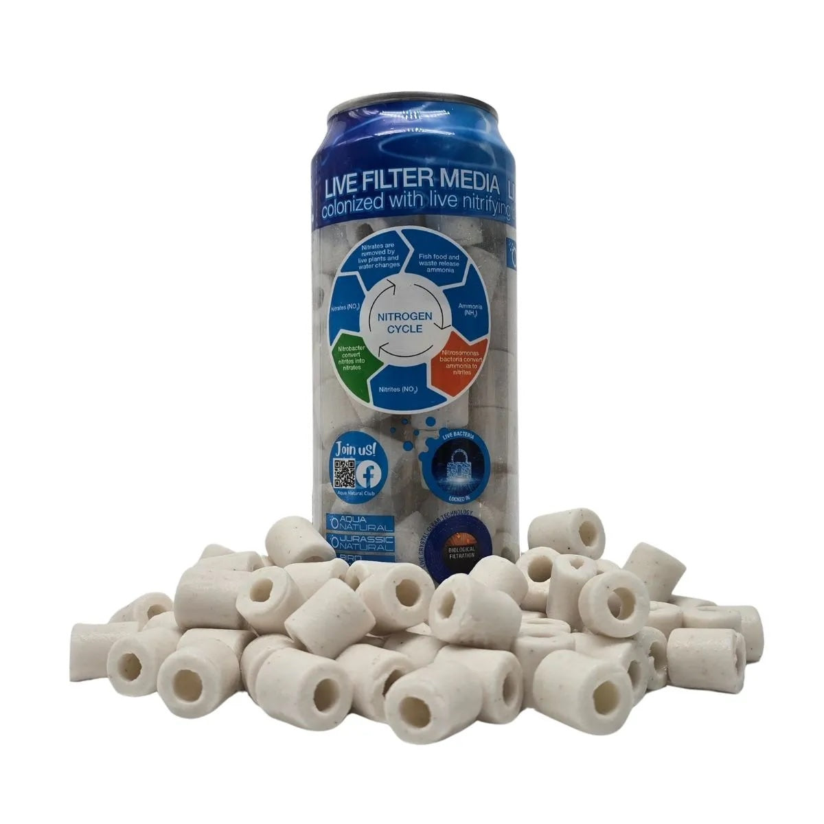 Live Filter Media (Quartz Rings)