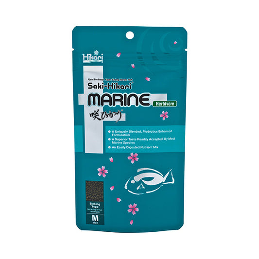 Saki Marine Herbivore - Medium  Pellet - 3.17 oz.