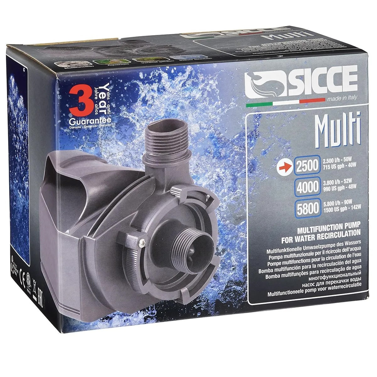 MULTI 2500 Pump (715 GPH)