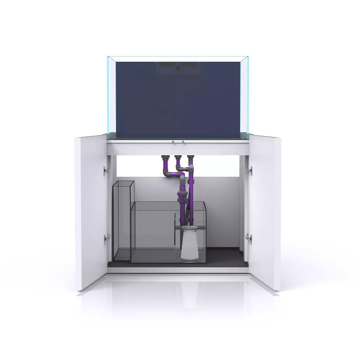 OPUS G2 300 Aquarium w/ Pro-Line Cabinet (White)