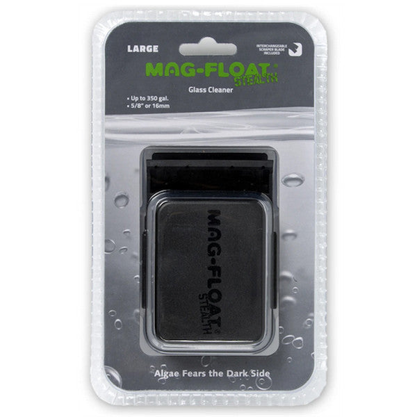 Mag Float STEALTH Glass Aquarium Cleaner - Large (5/8" or 16mm)