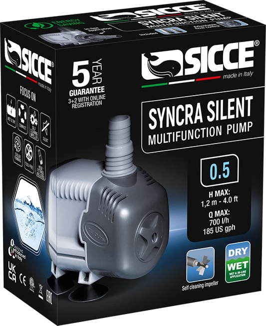 Syncra Silent 0.5 Pump (185 GPH)