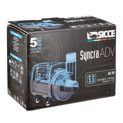 Syncra ADV 5.5 Water Pump (1450 GPH)