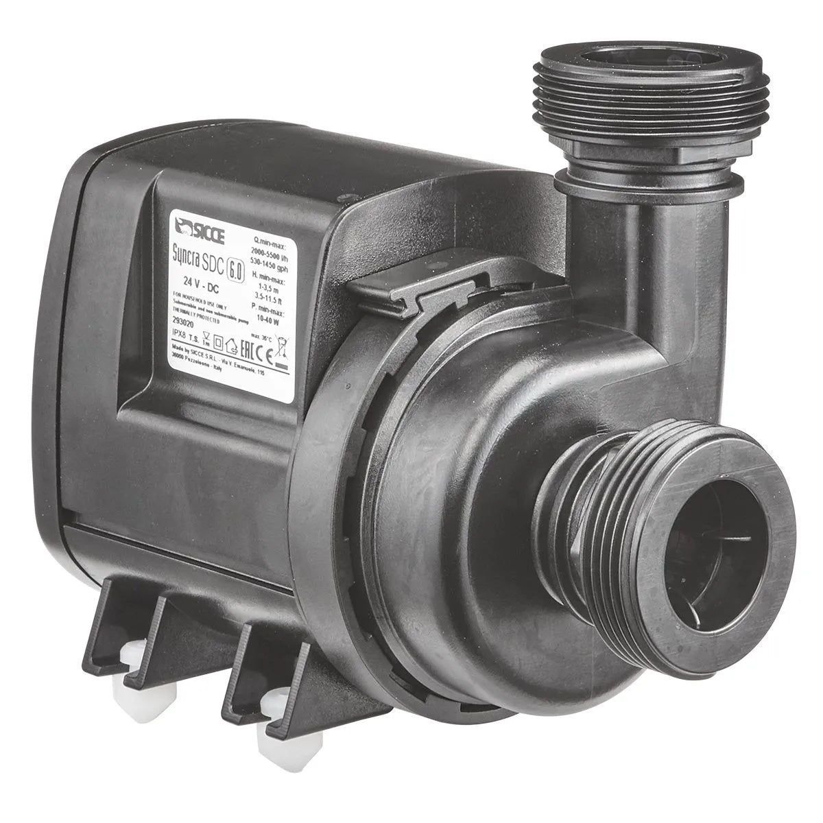 Syncra SDC 6.0 WiFi Controllable Pump (530-1450 GPH)