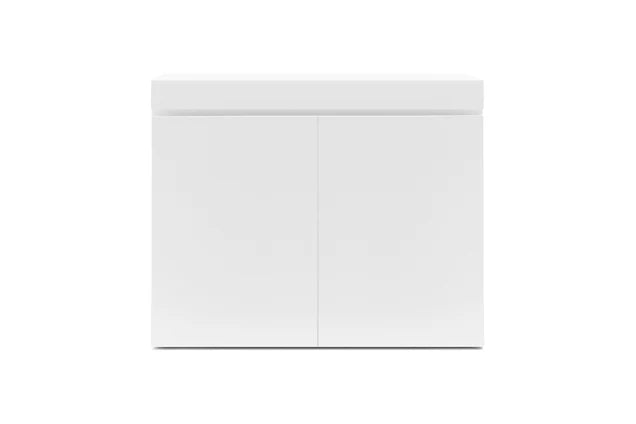 UNS Aquarium Tank Stand - Piano White - 90L