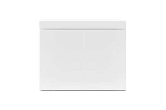 UNS Aquarium Tank Stand - Piano White - 90L