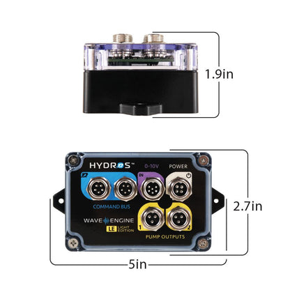 IceCap 4K Gyre Flow Pump With WaveEngine LE Controller